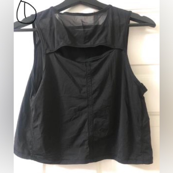 Black Muscle Active Tank - Picture 2 of 2